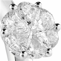 Anello Salvini Donna Petal Cut in Oro bianco Diamante 20082845-13 - 20082845-13